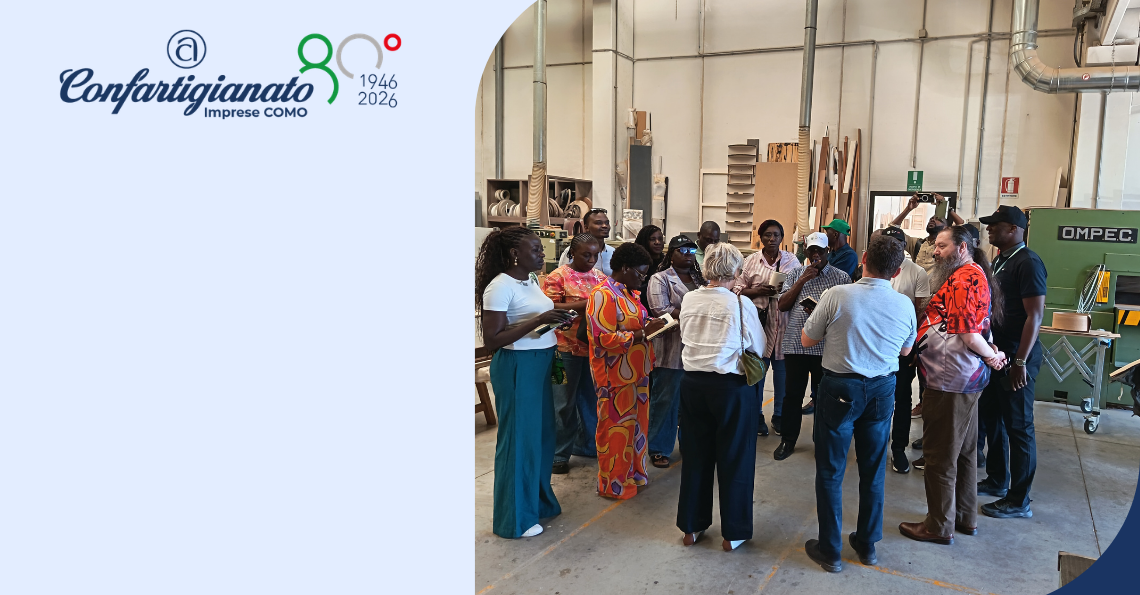 UNA DELEGAZIONE DELLA COSTA D`AVORIO IN VISITA AL DISTRETTO BRIANZOLO DEL LEGNO-ARREDO